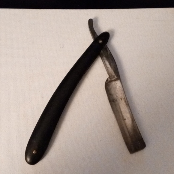 Antique Joseph Elliot Best Silver Steel Straight Razor - Picture 3 of 4